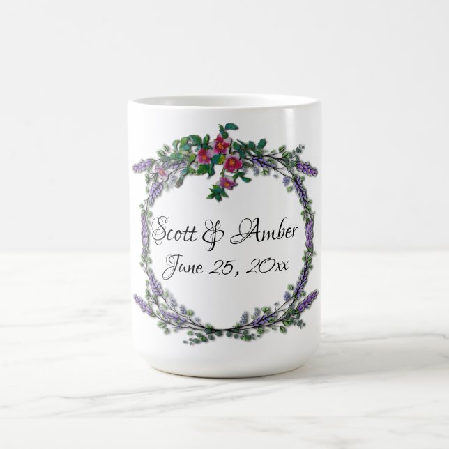 Mug Roses roses vintages Lavande Eucalyptus (Centre)