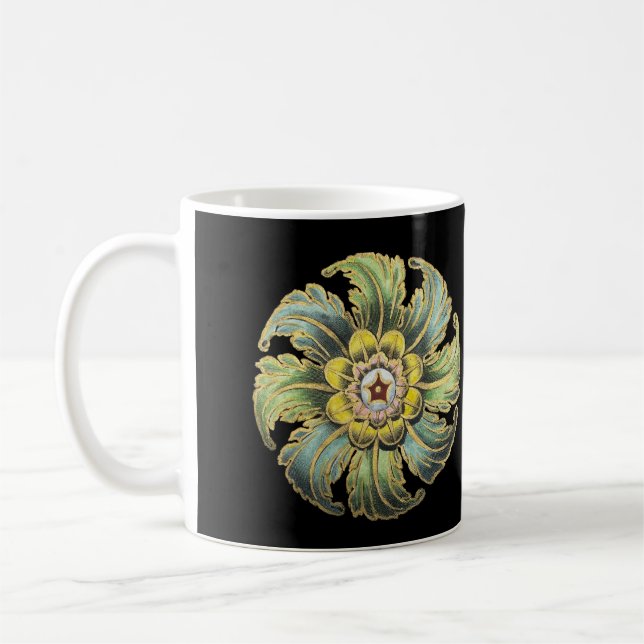 Mug Rosette architecturale antique n° 1 (Gauche)