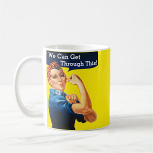 Mug Rosie Le Riveter Nous Pouvons Passer Par Ceci!