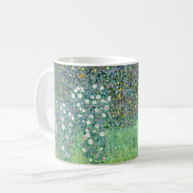 Mug Rosiers Sous Les Arbres, Gustav Klimt (Devant gauche)
