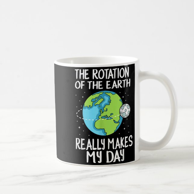 Mug Rotation Of The Earth Makes My Day Funny Science  (Droite)