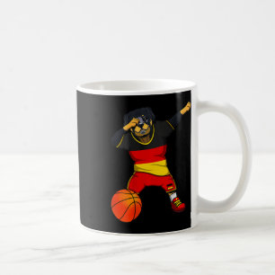 Mug Rottweiler Allemagne Dabbing Maillot Esquissé Lo A