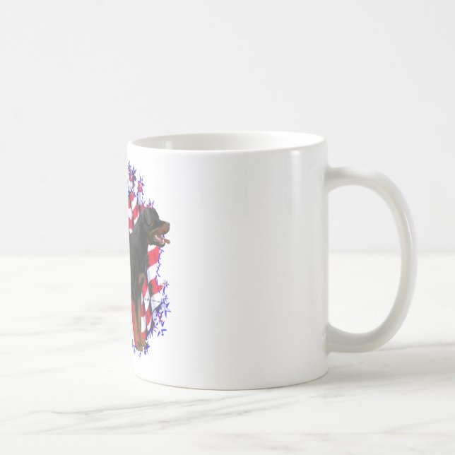 Mug Rottweiler Patriot (Droite)