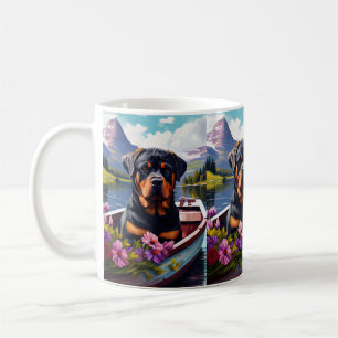 Mug Rottweiler sur une pédale : une aventure Pittoresq