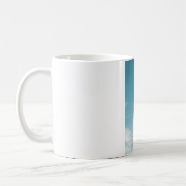 Mug Roue de ferries blanches le matin (Gauche)