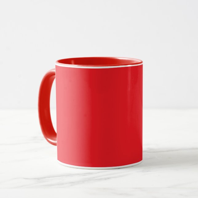 Mug Rouge (Devant gauche)