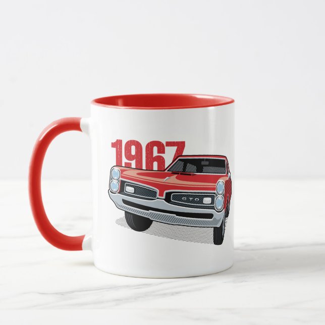 Mug Rouge 1967 de Pontiac GTO (Gauche)