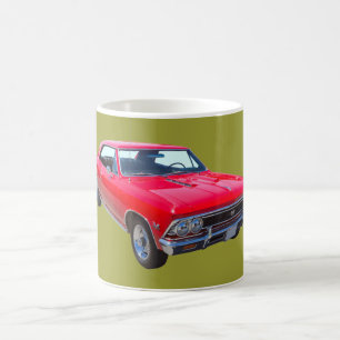 Mug Rouge Chevy 1966 Chevelle solides solubles 396