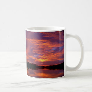 Mug Rouge de coucher du soleil