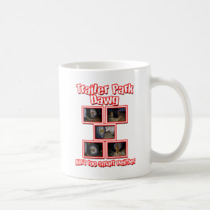Mug Rouge drôle de Dawg de terrain de caravaning