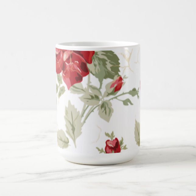 Mug Rouge rose classique (Centre)