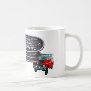 Mug Rouge Rover d'armes à feu et de vagabonds