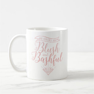 Mug Rougissez et timide
