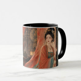 Mug Rouleau de peinture du palais de l'empire Tang.