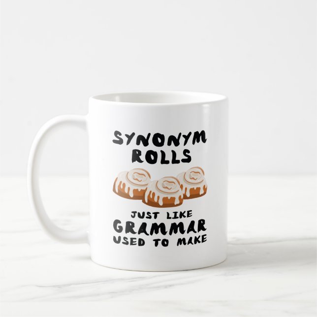 Mug Rouleaux Synonyme (Gauche)