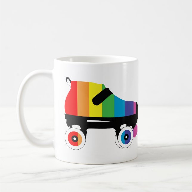 Mug roulettes arc-en-ciel (Gauche)