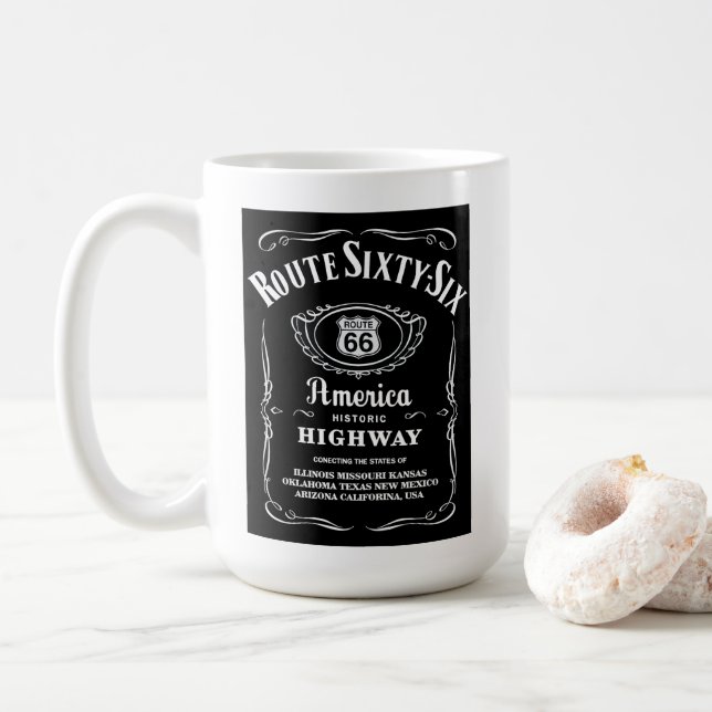 Mug Route 66 (Avec donut)
