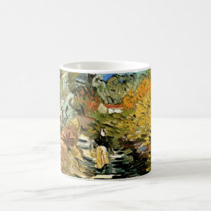 Mug Route à Saint-Rémy, figure féminine de Vincent van