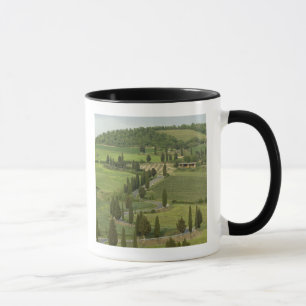 Mug Route de Pienza à Montepulciano,