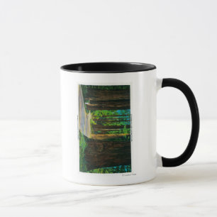 Mug Route de séquoia en parc de séquoia d'état de