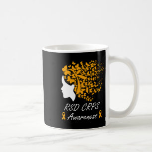 Mug Rsd Crps Sensibilisation - Femmes Papillons Cheveu