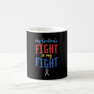 Mug Ruban Autistique de Sensibilisation à l'Autisme Mo