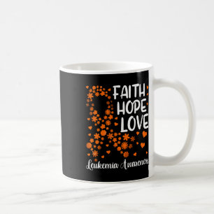 Mug Ruban Cancer du sang Foi Espoir Amour Sensibilisat