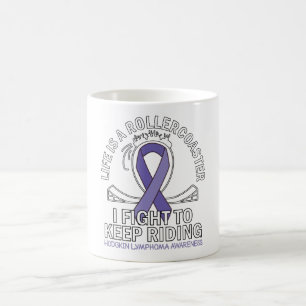 Mug Ruban de sensibilisation au cancer du lymphome de 