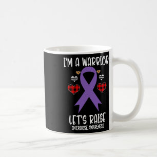 Mug Ruban de sensibilisation Je suis un guerrier Levon