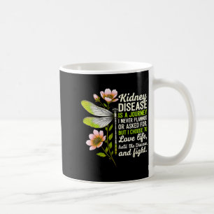 Mug Ruban papillon de sensibilisation à la maladie rén
