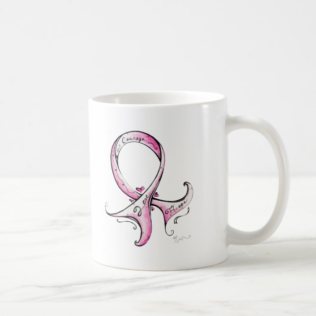 Mug Ruban rose (Droite)