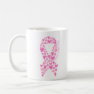 Mug Ruban Rose Espoir Foi Cancer du Sein Sensibilisati