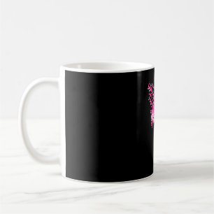 Mug Ruban rose flamant rose cancer du sein de sensibil