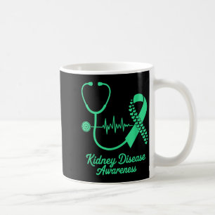 Mug Ruban vert de marche de sensibilisation à la malad