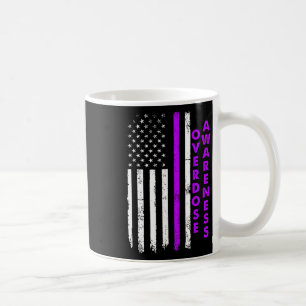 Mug Ruban Violet de Sensibilisation au Surdosage Dépen
