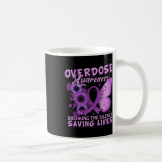 Mug Ruban Violet de Sensibilisation au Surdosage et à