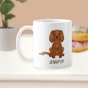 Mug Ruby Cavalier King Charles Spaniel & Nom