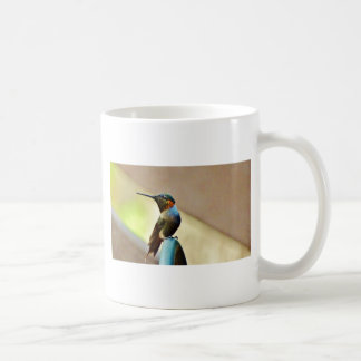 Mug Ruby perché et petit colibri vert