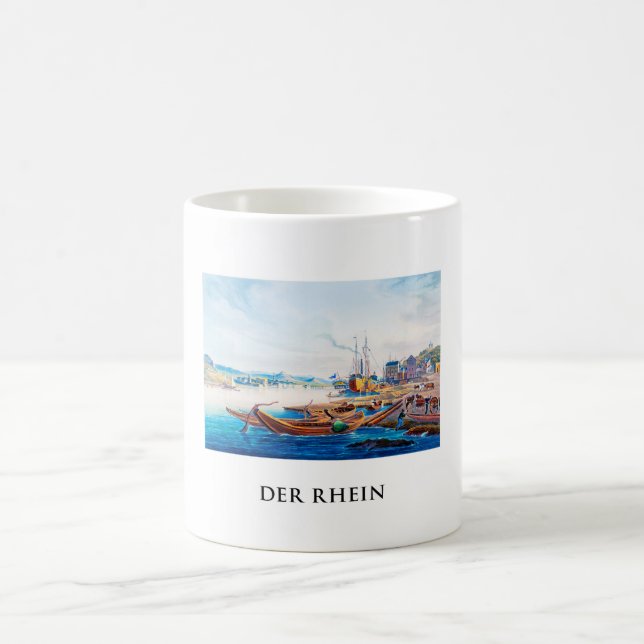 Mug Rüdesheim, Allemagne 01C (Centre)