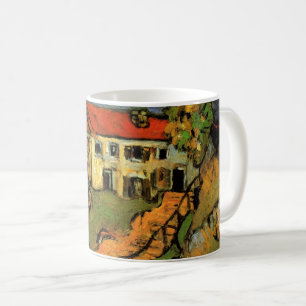 Mug Rue et escaliers du village d'Auvers, Figures