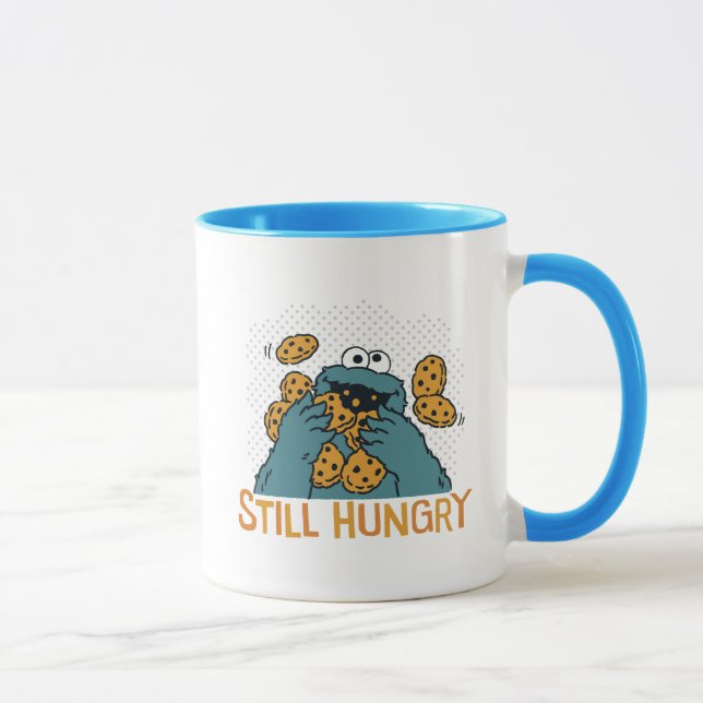 Mug Rue Sésame | Cookie Monster - Toujours affamé (Droite)
