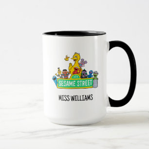 Mug Rue Sésame Couleur complète avec Pals Ajouter
