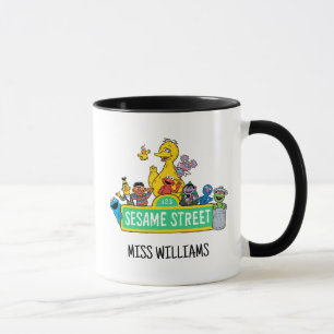 Mug Rue Sésame Couleur complète avec Pals Ajouter