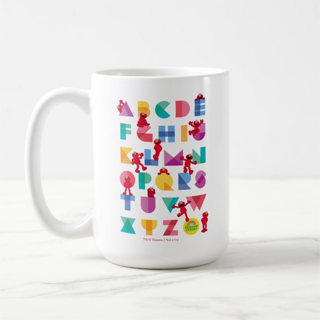 Mug Rue Sésame | Elmo Alphabet (Gauche)