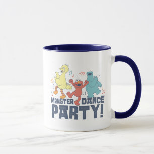 Mug Rue Sésame   La fête de danse des Monstres