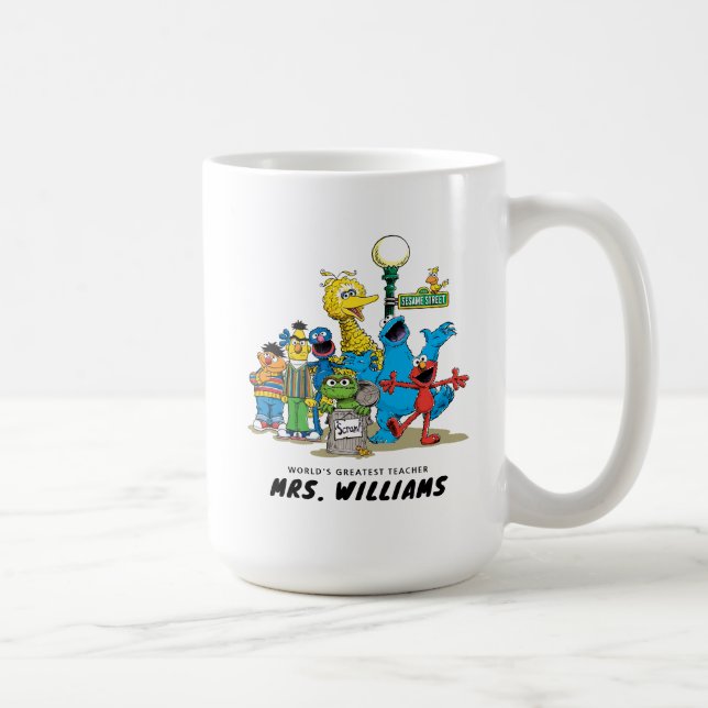 Mug Rue Sésame | Le plus grand enseignant du monde (Droite)