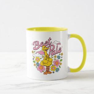 Mug Rue Sésame   Meilleurs potes d'oiseaux jaunes