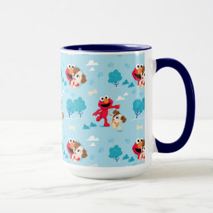 Mug Rue Sésame Motif Elmo & Tango