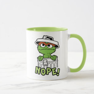 Mug Rue Sésame   Oscar le Grouch Nope!