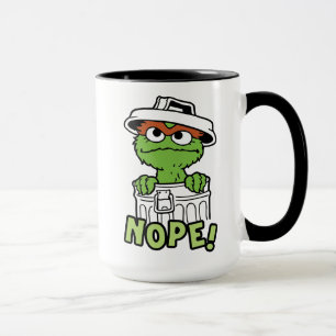 Mug Rue Sésame   Oscar le Grouch Nope!